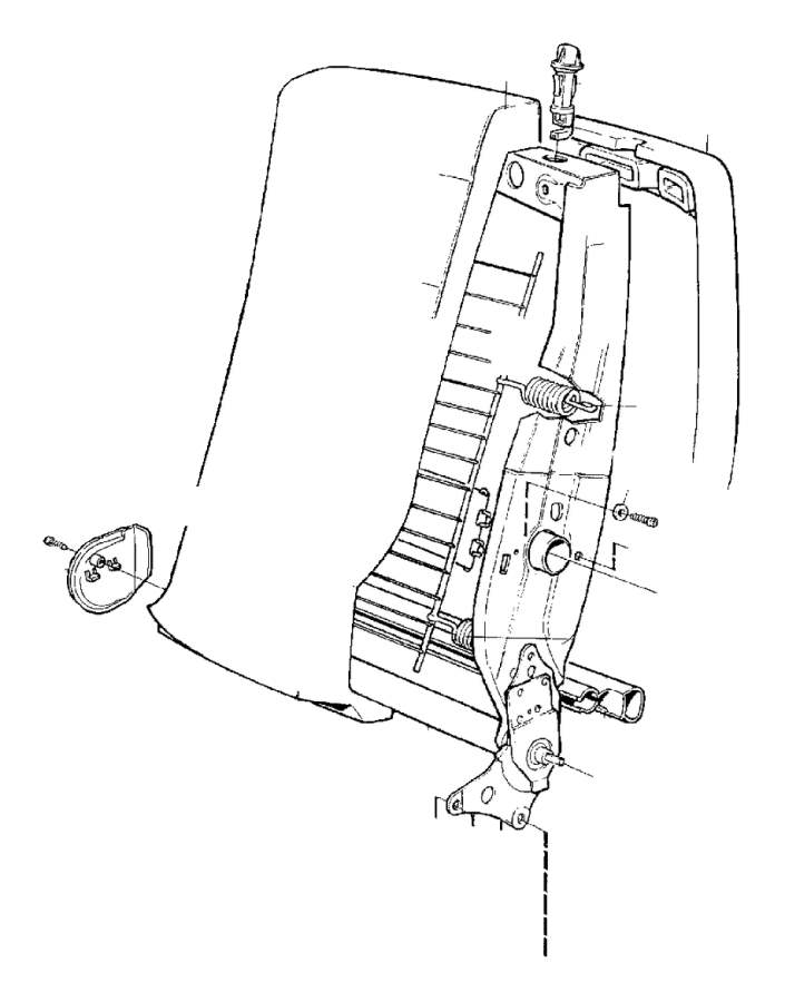 View 3541272 Backrest frame, left Full-Sized Product Image