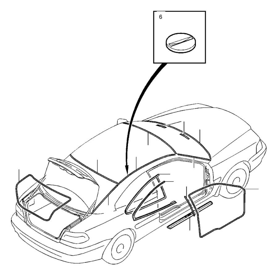 View 8618139 Sealing strip Full-Sized Product Image