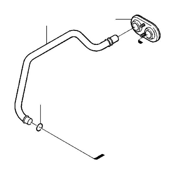 View 9171507 HVAC Heater Hose Outlet Tube Full-Sized Product Image