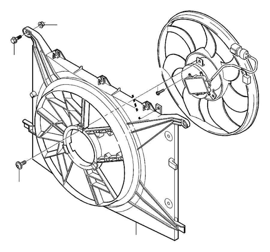 View 30723106 Engine Cooling Fan Shroud Full-Sized Product Image