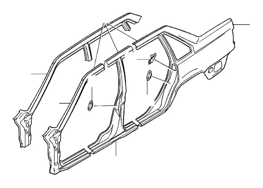 View 9444500 Rear fender, right Full-Sized Product Image
