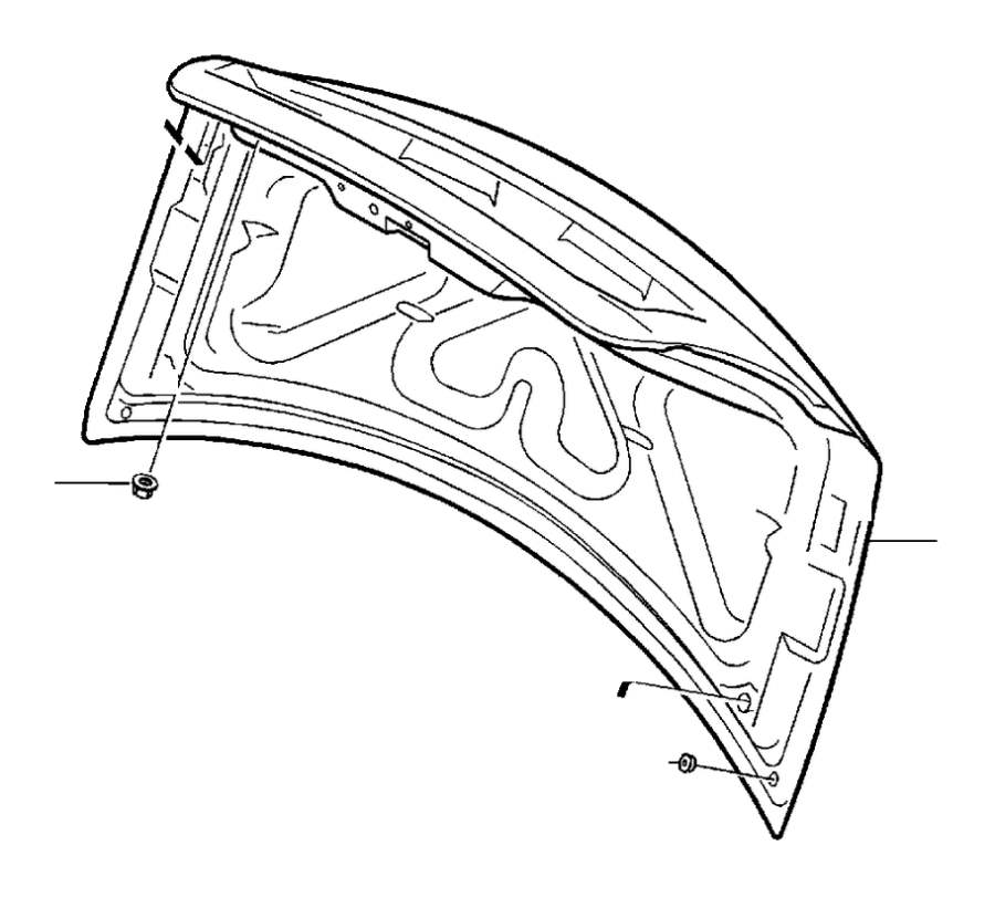 View 8628729 Trunk lid Full-Sized Product Image