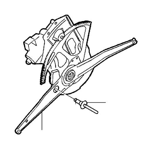 View 30784573 Window Regulator (Right) Full-Sized Product Image