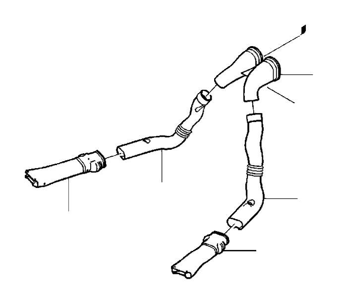 View 8674835 Instrument Panel Air Duct (Left) Full-Sized Product Image