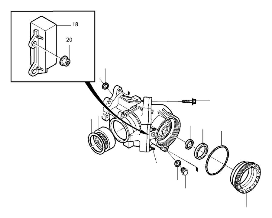 View 3502108 Spacer washer Full-Sized Product Image