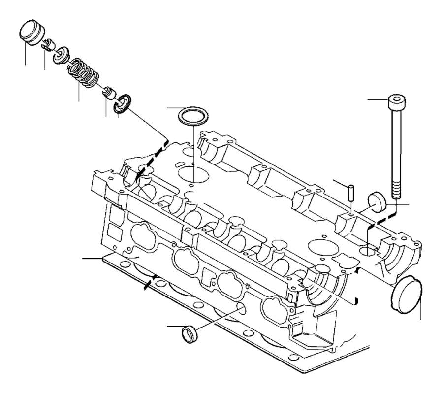 View 3531015 GCP Gasket. Cylinder Head. Full-Sized Product Image