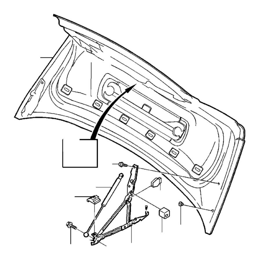 View 30634162 Trunk lid Full-Sized Product Image