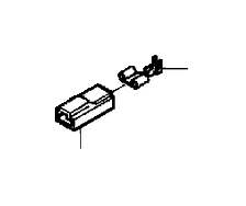 View 967802 Receptacle housing Full-Sized Product Image
