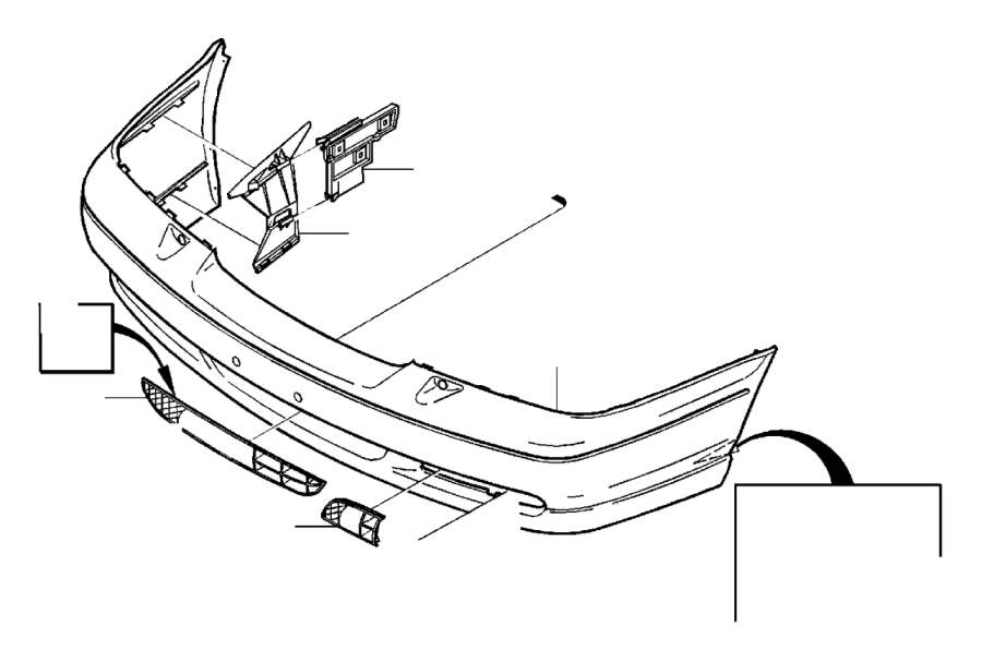 View 8614512 Bumper cover Full-Sized Product Image