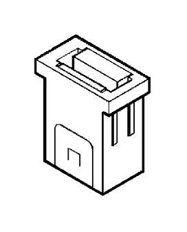 View 30673290 GCP Lock. CH 305507. Consealing Panel. Modesty Panel. Full-Sized Product Image