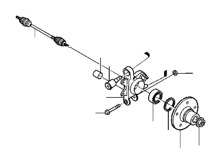 View 9200591 Bearing housing, l.h. Full-Sized Product Image