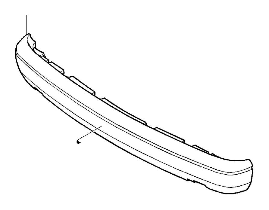 View 9151535 Bumper Impact Absorber (Rear) Full-Sized Product Image