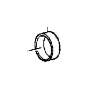 View GCP Cover Washer. B200. Cylinder Head. REX REGINA. Full-Sized Product Image
