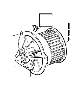 Image of Fan Motor. Complete. Heater Unit. Without A.C. Without E.C.C. For Heaters without. image for your Volvo