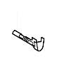 Image of Cable terminal image for your 2002 Volvo V70  2.3l 5 cylinder Turbo 
