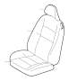 Image of Seat Cover (Front, Interior code: 5671, 5681) image for your 2007 Volvo C30   