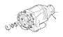 Image of Companion Flange. A = 36.7 mm. B = 54.4 mm. B19, B20, B21. Gearbox. 115895. LAYCOCK 115660. image for your Volvo