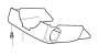 Image of Steering Column Cover (Lower, Grey, Graphite) image for your Volvo S60 Cross Country  