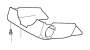 Image of Steering Column Cover (Lower, Grey, Graphite) image for your 2009 Volvo V70   