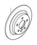 Image of Disc Brake Rotor (Rear) image for your 2014 Volvo XC70  3.2l 6 cylinder 