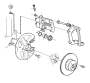 Image of Disc Brake Rotor. A single disc brake. image for your 2010 Volvo XC90