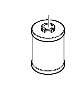 Image of Fuel Filter Insert. Fuel Filter with Mounting Parts. image for your 2019 Volvo XC60   