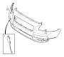 Image of Bumper Cover (Front) image for your 2002 Volvo S40   