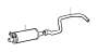 Image of Exhaust system kit image for your 1998 Volvo V70  2.3l 5 cylinder Turbo 