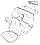 Image of Upholstery image for your 1989 Volvo 760