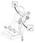 Image of Seat belt image for your 2007 Volvo XC90 2.5l 5 cylinder Turbo