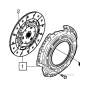 View Transmission Clutch Pressure Plate Bolt Full-Sized Product Image