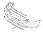 Image of Tow Hook Cover (Front, Blue) image for your Volvo S70