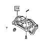 Image of Sems Screw. R Line. Suspension. (Left, Right, Rear) image for your Volvo V70  