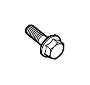Image of Flange screw image for your 2013 Volvo C30