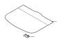 Image of Spare Tire Compartment Cover (Interior code: 5XCX, 5XEX, 5XFX) image for your 2002 Volvo S40   