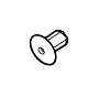 View Deck Lid Trim Clip Full-Sized Product Image