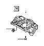 Image of Flange Screw. AWD. Suspension. (Left, Right, Rear) image for your Volvo