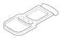 Image of Table, rear center armrest image for your Volvo S60