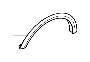 Image of Fender Flare (Left, Front) image for your 2001 Volvo S40   