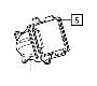 View Headlight Control Module Bracket Full-Sized Product Image