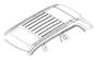 Image of Roof Luggage Carrier Slat image for your Volvo XC90  