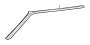 View Roof rail, l.h. Full-Sized Product Image