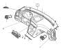 Image of Air Outlet. Air Ducts. Center. Centre. Dashboard. (Charcoal) image for your 2001 Volvo V70   