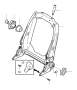 Image of Seat Back Frame (Right) image for your 2008 Volvo S60   