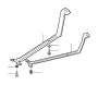 Image of Fuel Tank Strap image for your 2005 Volvo S80 2.9l 6 cylinder Turbo