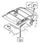 Image of Convertible Top Latch (Right) image for your 1998 Volvo V70   