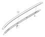 Image of Roof Luggage Carrier Side Rail Gasket (Left) image for your 2009 Volvo XC60   