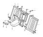 Image of Backrest frame image for your Volvo