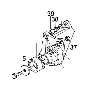 Image of Bearing. B18CARB. B18U. B6304 R134A. Compressor. Engine 123891 214654. image for your Volvo 960