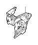 View Bracket. Door. FC 22. FC 25. Window Lift Mechanism. (Right, Front) Full-Sized Product Image